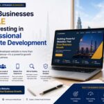 Professional website development services in the UAE helping businesses improve online visibility, generate leads, and drive digital growth