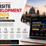 Modern website development trends in Germany helping businesses improve SEO, user experience, digital growth, and online performance